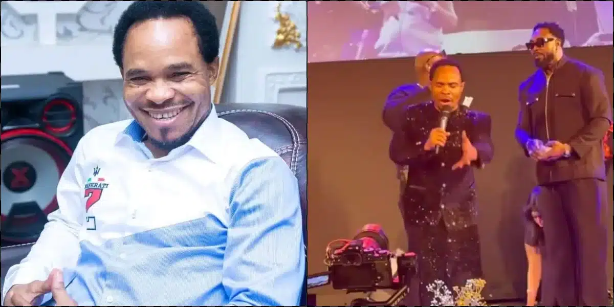 Moment Pastor Odumeje performs newly released song in UK