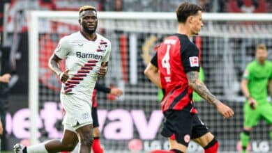 Bundesliga: Boniface on target as Leverkusen run riot on Eintracht Frankfurt