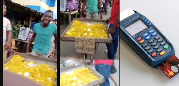 Orange Seller Who Offers POS Option Spotted At Dugbe Market, Ibadan