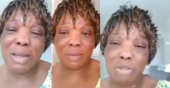 Nigerian woman cries out for help after Swedish government forcefully took her 3 kids from her (Video)