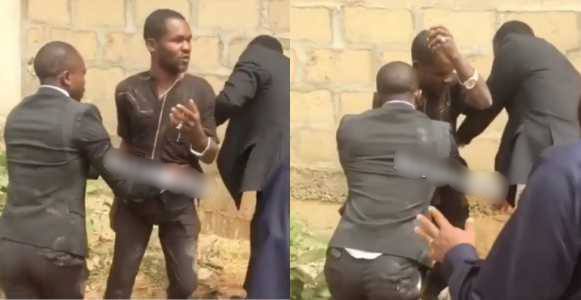 Pastor catches man trying to steal tithe during church service In Asaba (Video)