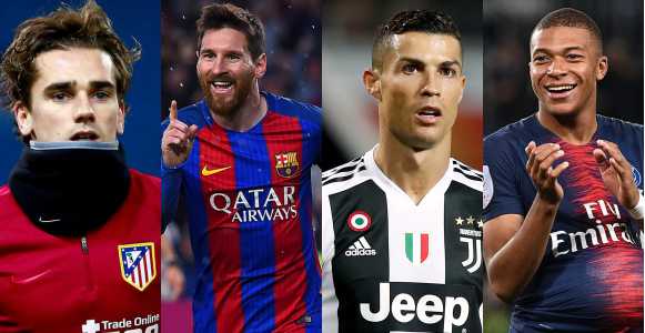 See the new list of the top 10 highest-paid footballers in the world