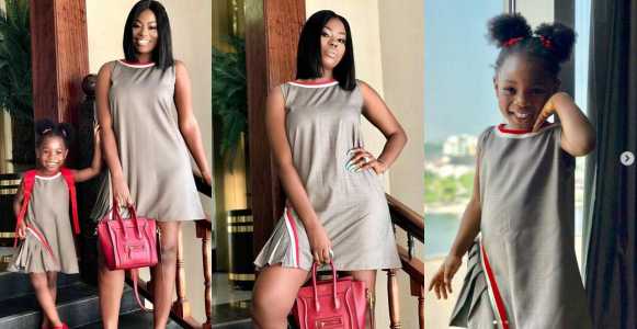 Sophia Momodu And Daughter, Imade Step Out In Matching Attire (Photos)