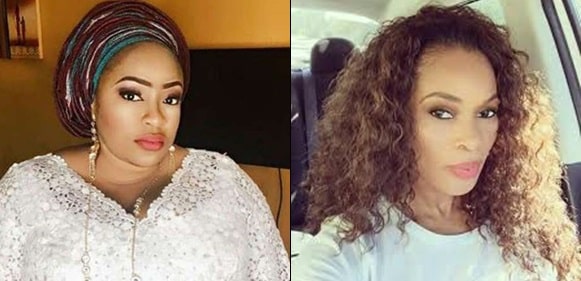 Georgina Onuoha clash with colleague, Foluke Daramola-Salako over elections, slams celebs who campaigned for Buhari and Atiku