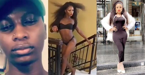 Image result for Bobrisky has a strong body odour – Crossdresser JP Blush exposes him (Video)