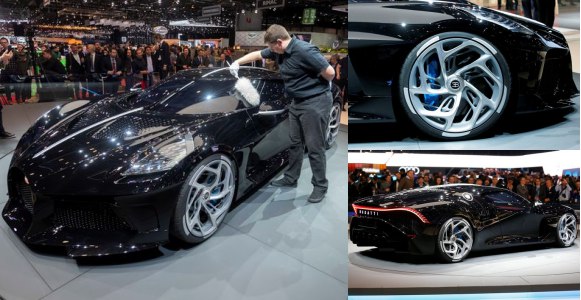 Bugatti unveils world's most expensive car with £14million price tag (Photos)