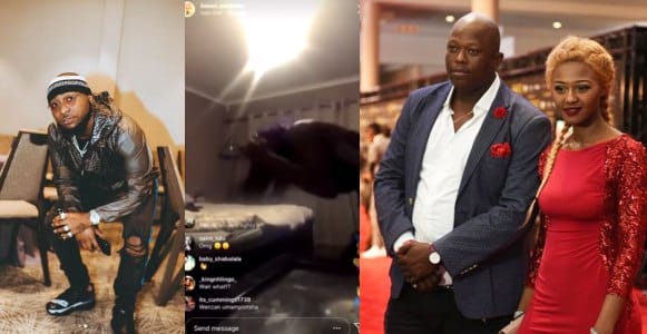 Davido reacts to viral video S.African singer, Babes Wodumo being assaulted by boyfriend