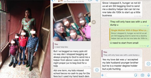 'I have slept with different men just because of help' - Mother of 4 reveals
