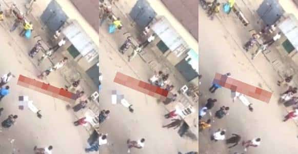 Man collapses on his way to work, dies as people refused to help (Video)