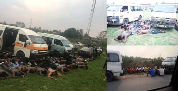 Police arrest APC thugs being exported to Akwa Ibom for Gov election (Photos/video)