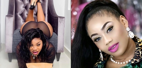 Toyin Lawani bares her butt