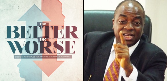 Marriage vows, for better for worse is unscriptural and a curse â€“ Oyedepo