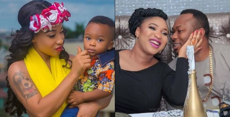 Tonto Dikeh reveals real reasons for changing her son's name 