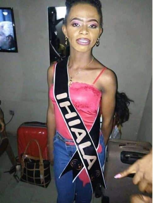 Hilarious reactions trail photo Of Miss Ihiala, Anambra Beauty Contestant