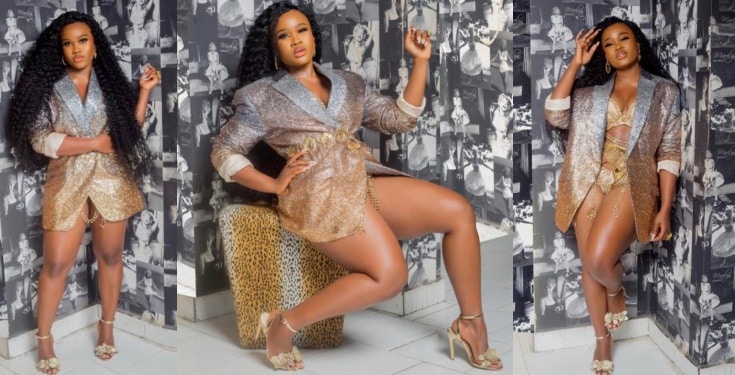 Cee-C steps out in super hot Lingerie for Bam Bam’s 30th Lingerie private birthday bash (photos)