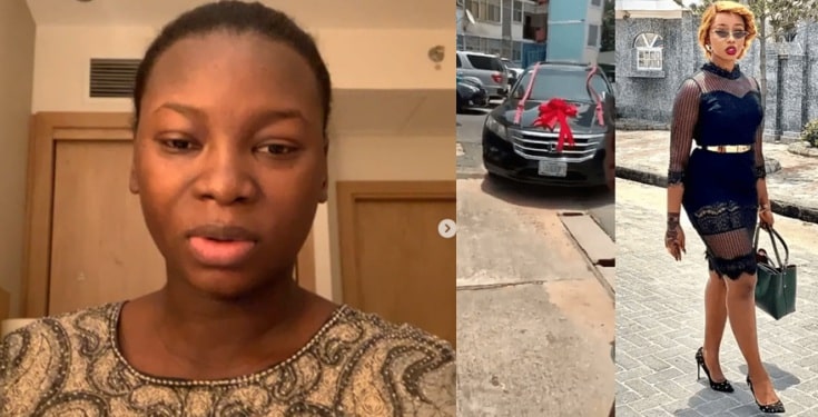 Jaruma shades Bambam for claiming that 300 fans bought her a car