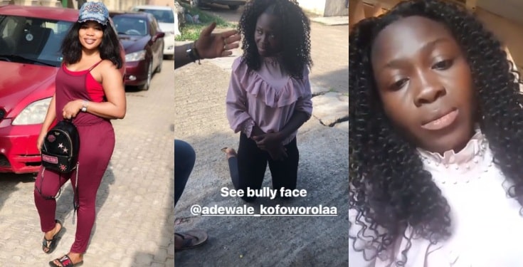 Lady apologizes after being tracked down by actress Seyi Edun (Video)