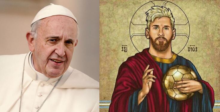 Lionel Messi is not a God - Pope Francis