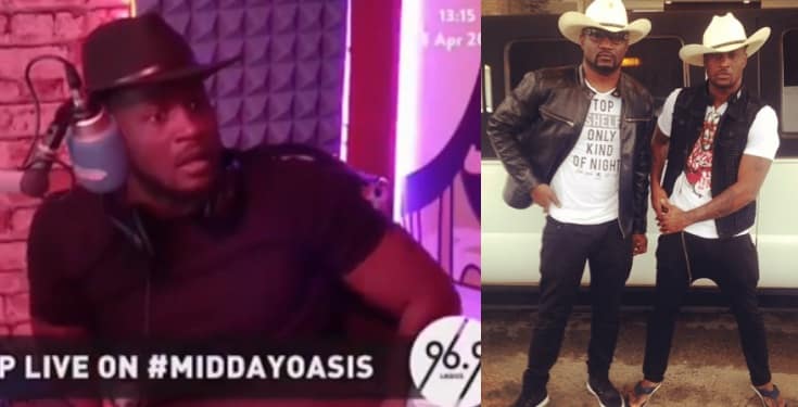 ''Me and my elder brother, Jude Okoye, don't talk'' - Peter Okoye (Video)