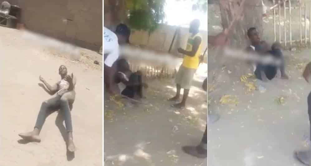 Mom catches a neighbor trying to defile her daughter in Borno (Video)