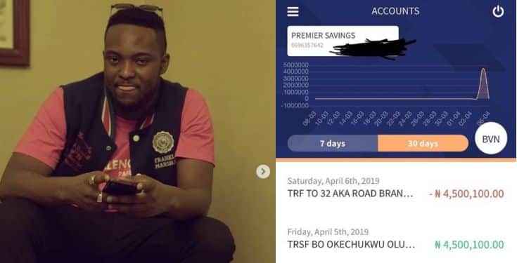 Music producer Austynobeatz returns ₦4.5 million mistakenly sent into his account