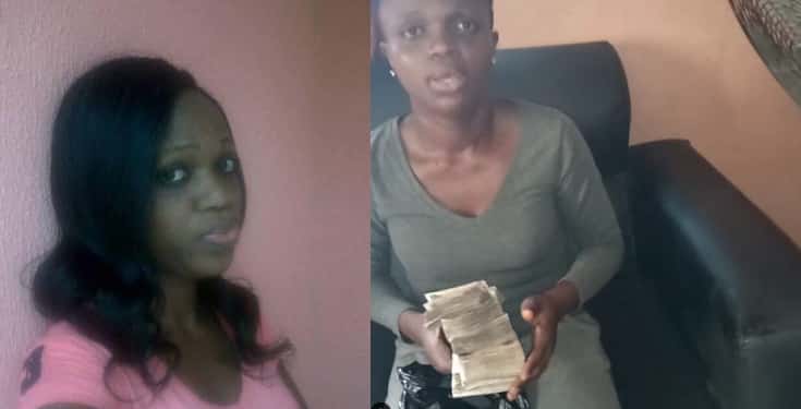 Nigerian lady returns N250k extra money paid to her in bank (Video)