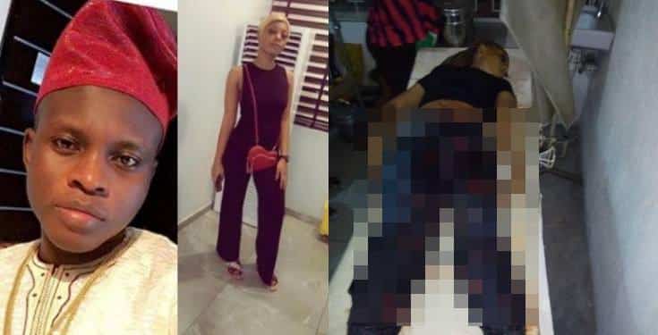SARS officers allegedly kill lady, leaves her boyfriend unconscious in Lagos (Photos)