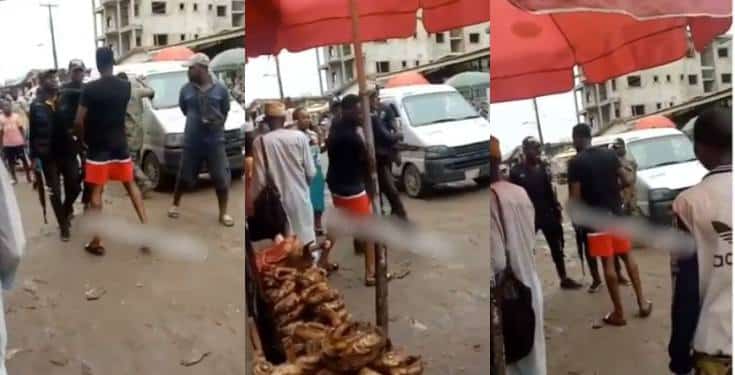 SARS officials harass man for refusing to let them search his phone (video)
