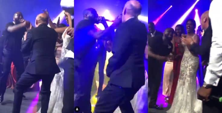 Watch Davido’s surprise performance at Idris Elba's Wedding (Video)