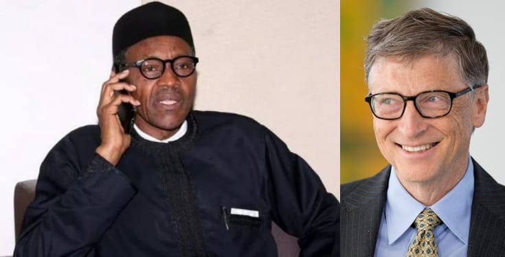 'We will not fail Nigerians' - President Buhari tells Bill Gates