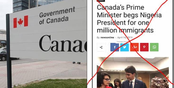 ‘We didn’t beg President Buhari for one million immigrants’ – Canadian embassy tells Nigerians