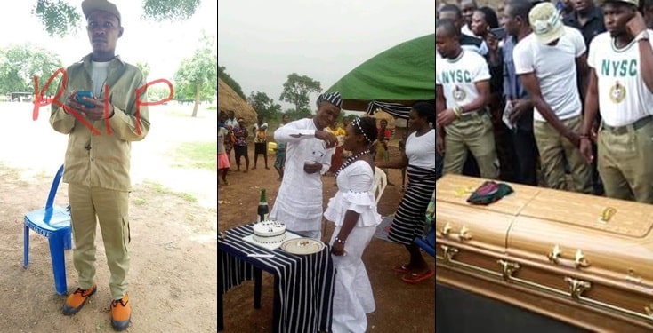 Corps member dies three days after his traditional wedding