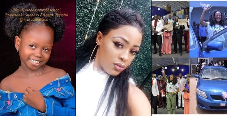 Stephanie, Who Made Success' Viral Video Gets A Car And 1M From Prophet Jeremiah Omoto