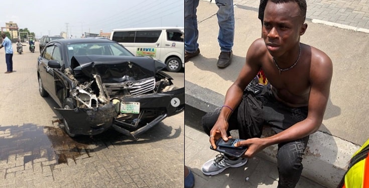  Instagram comedian Funny Toheeb laments after surviving fatal accident