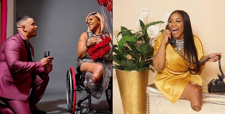 Man proposes to his physically challenged girlfriend of 17 years
