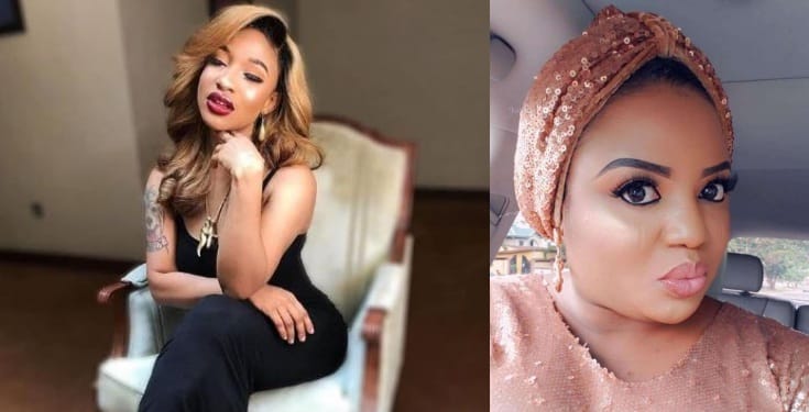 Actress Funke Adesiyan shades Tonto Dikeh