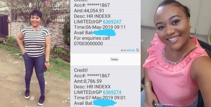 Lady returns money a company mistakenly paid into her account