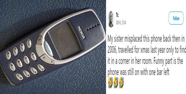 Nigerian Lady finds missing Nokia 3310 13 years later 