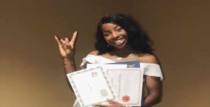 Nigerian girl becomes first black valedictorian in her school's 125-year history