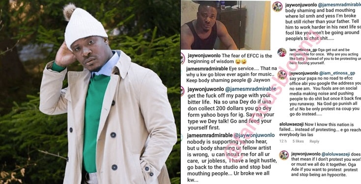 ‘I Am Richer Than Your Father’ – Jaywon Slams Troll