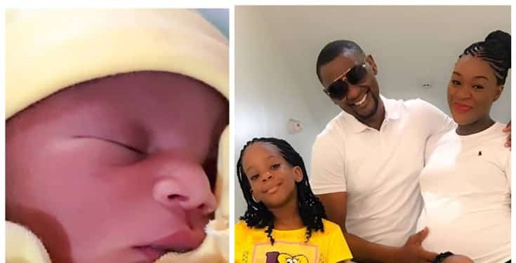 Chache Eke-Faani welcomes third child