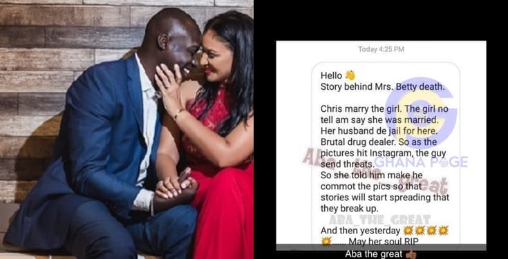 Chris Attoh’s wife was shot by her drug boss ex-hubby - Source 