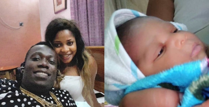 Duncan Mighty shares first photo his new child, Baby Reign