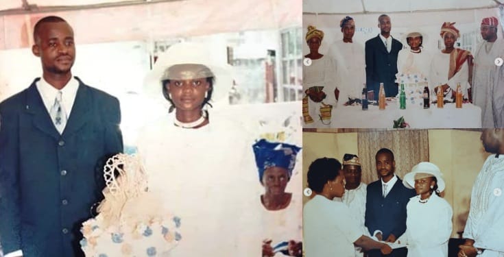 Iyabo Ojo shares wedding photos to curse blogger Kemi Ashefon, who said she was never married