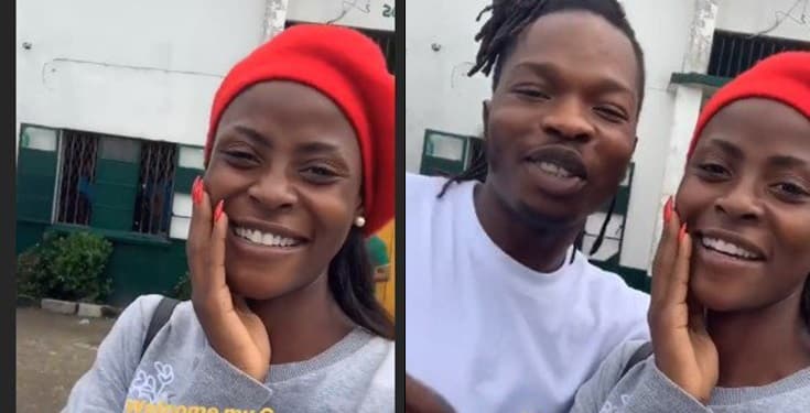BBNaija’s Khloe spotted with Naira Marley shortly after his release from prison