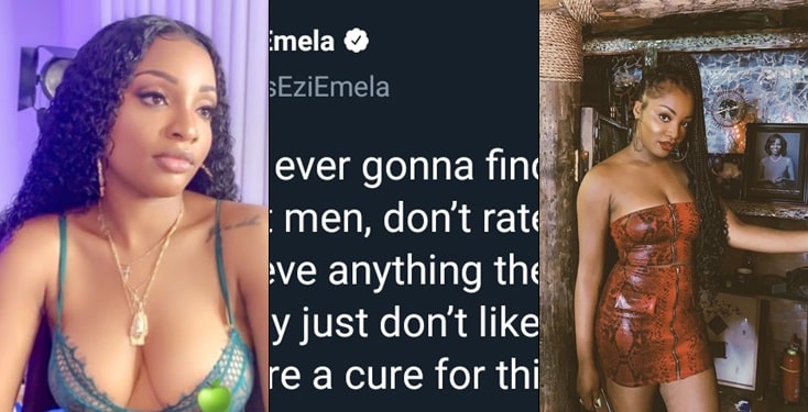 Nigerian lady wonders how she's ever going to find a guy