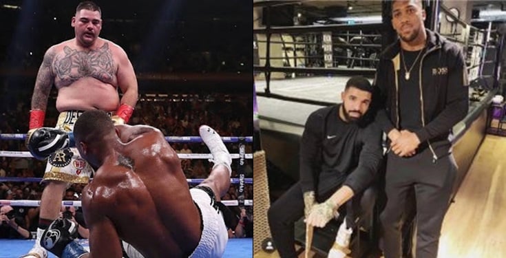 Ebuka Obi Uchendu And Others Blame Drake Over Anthony Joshua’s defeat