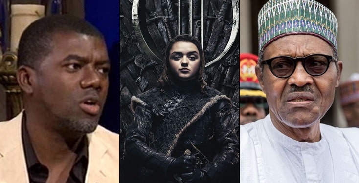 Reno Omokri reveals difference between Buhari and Arya Stark of Game of Thrones