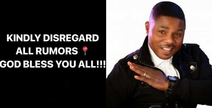 Yinka Ayefele denies report of welcoming triplets with wife