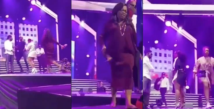 Basket mouth, ik Osakioduwa and JJCSkillz dragged from stage by wives